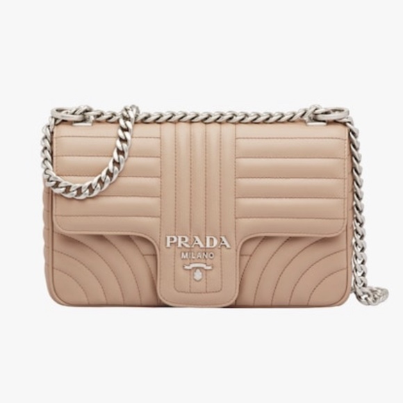 Prada Quilted Diagramme Medium - Picture 1 of 1